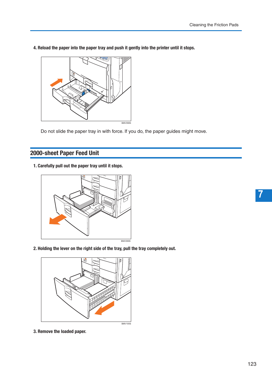 2000-sheet paper feed unit | Pitney Bowes DP50S Color Printer User Manual | Page 125 / 192