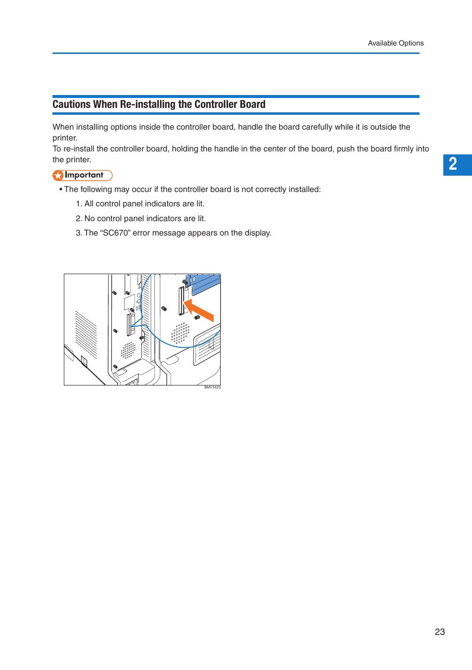 Cautions when re-installing the controller board | Pitney Bowes DP50S Color Printer User Manual | Page 25 / 192