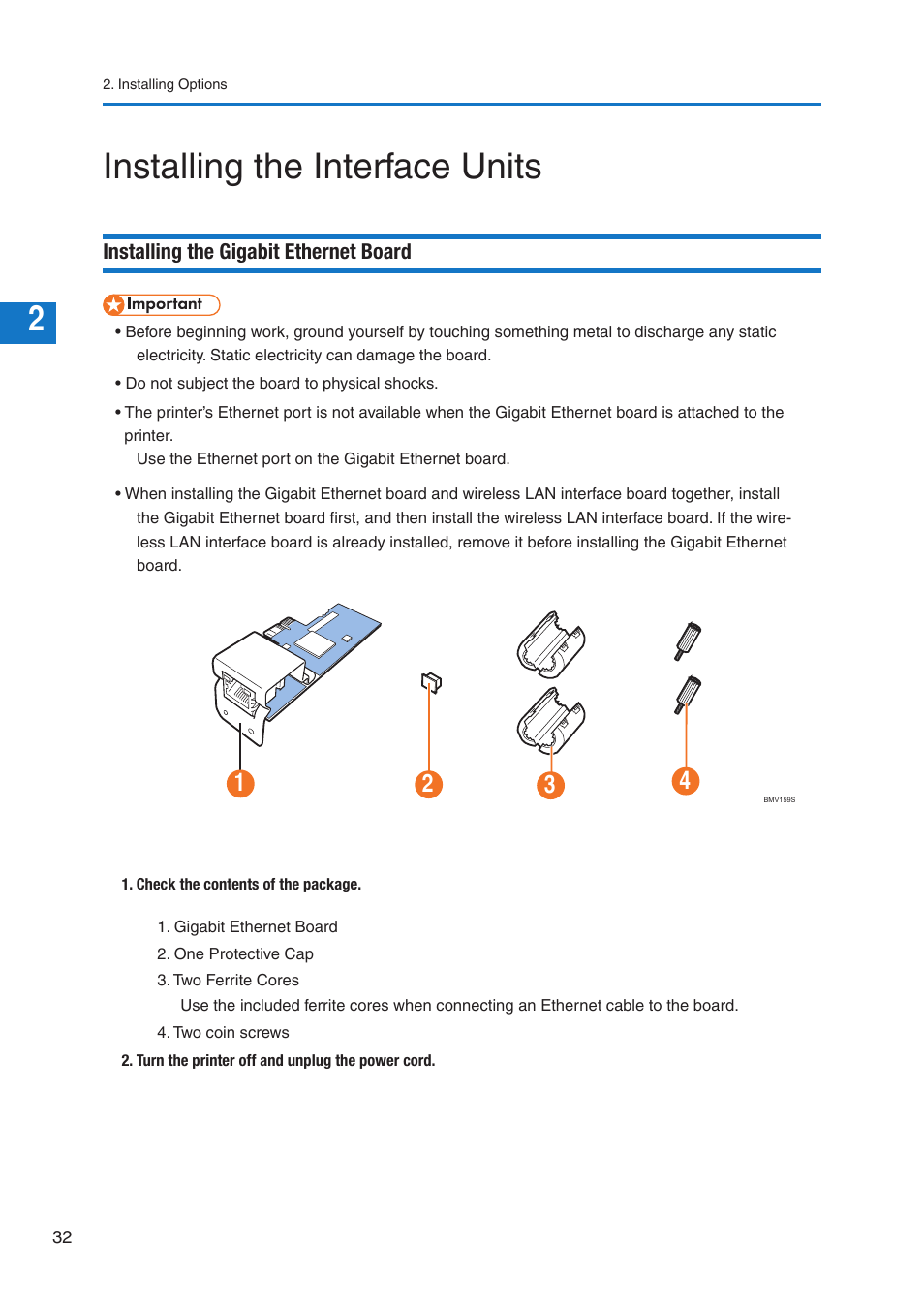 Installing the interface units | Pitney Bowes DP50S Color Printer User Manual | Page 34 / 192