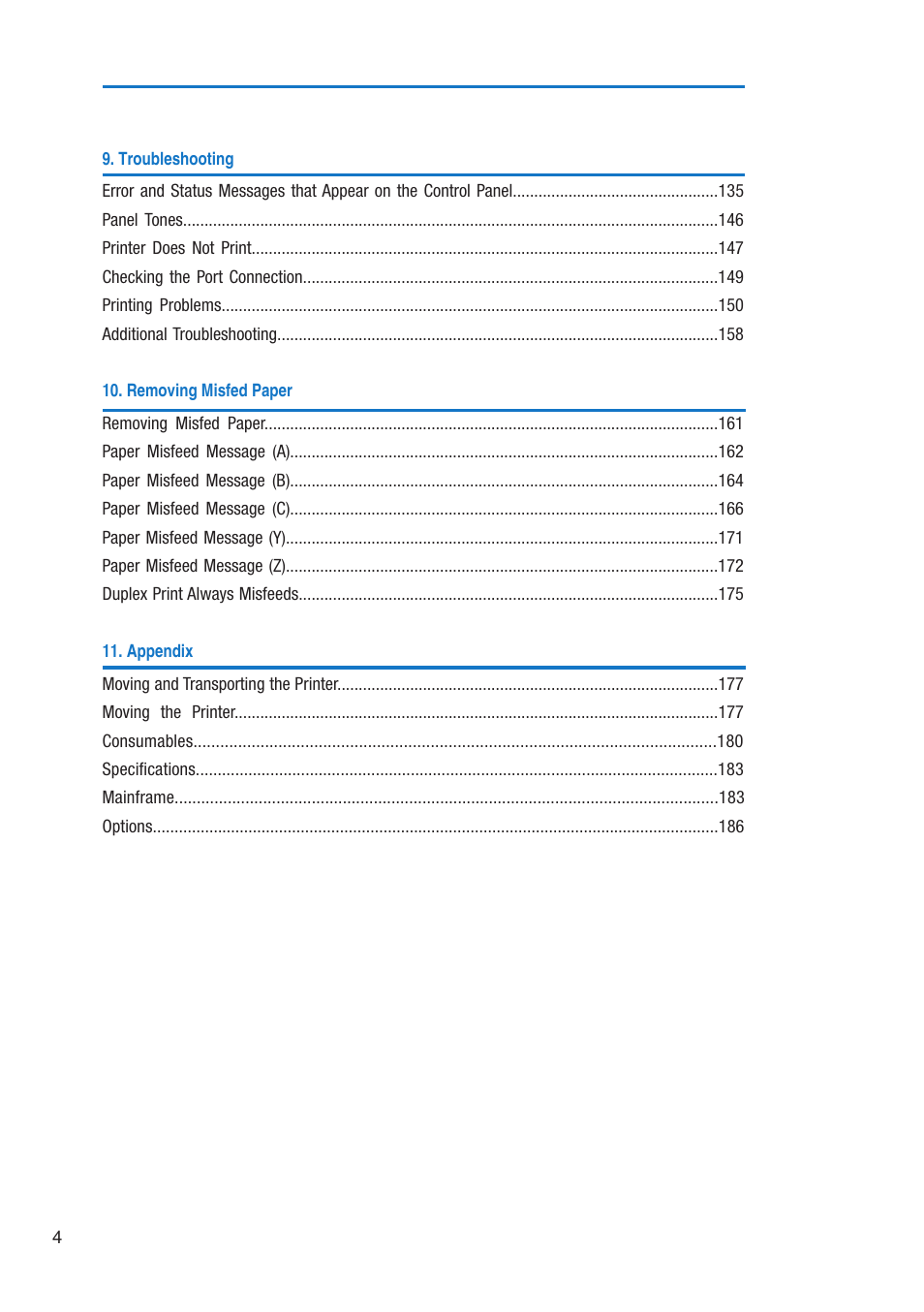 Pitney Bowes DP50S Color Printer User Manual | Page 6 / 192