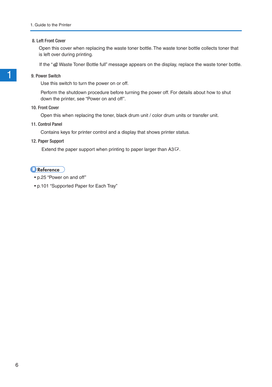 Pitney Bowes DP50S Color Printer User Manual | Page 8 / 192