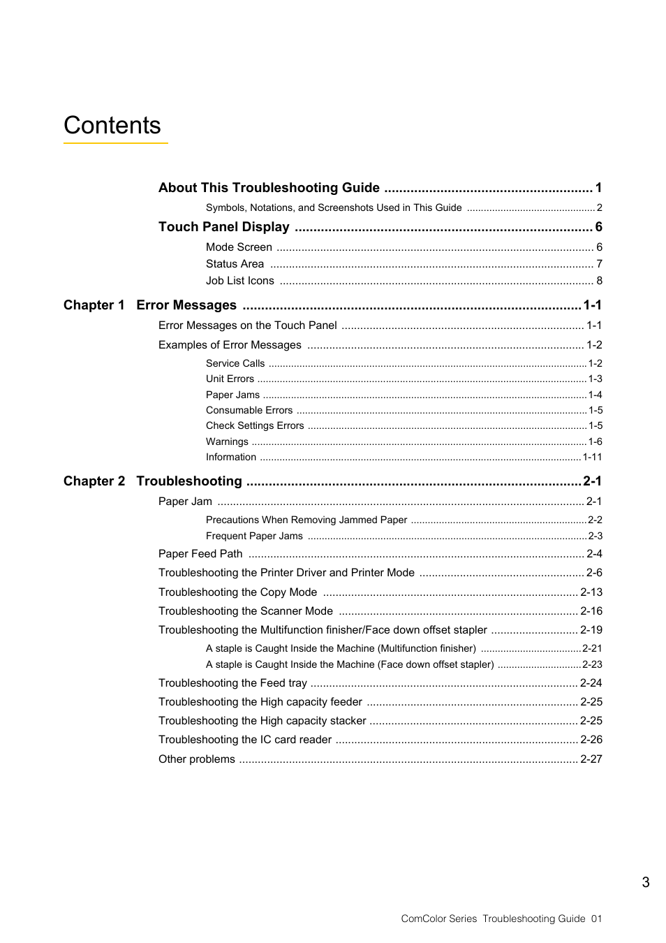 Pitney Bowes RISO ComColor Printer User Manual | Page 5 / 58