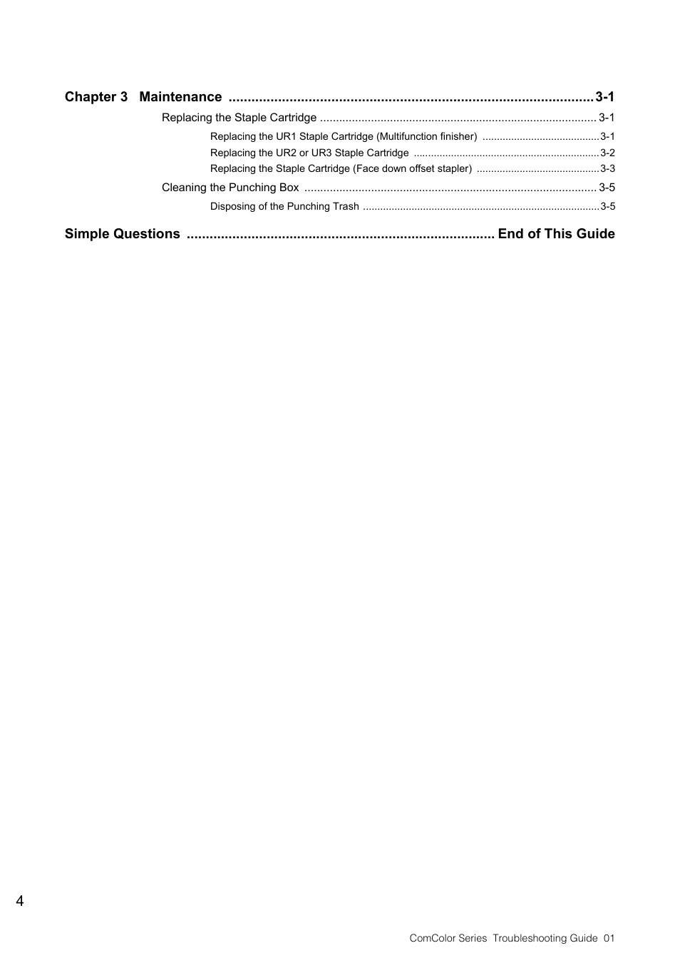 Pitney Bowes RISO ComColor Printer User Manual | Page 6 / 58