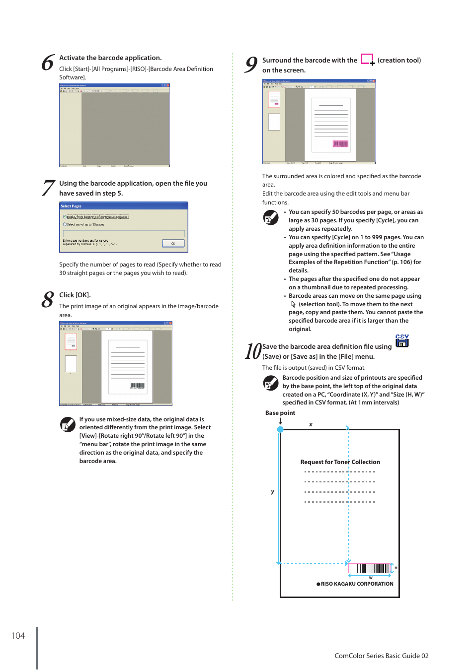 Pitney Bowes RISO ComColor Printer User Manual | Page 106 / 116
