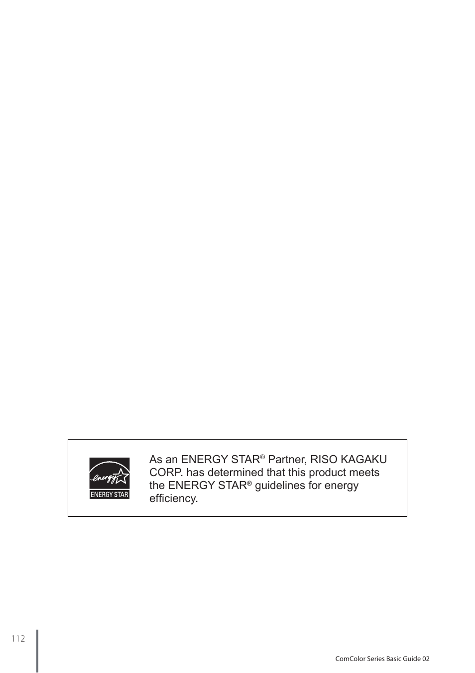 Pitney Bowes RISO ComColor Printer User Manual | Page 114 / 116