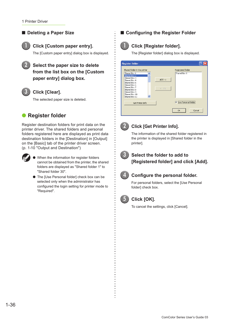 Register folder | Pitney Bowes RISO ComColor Printer User Manual | Page 76 / 196