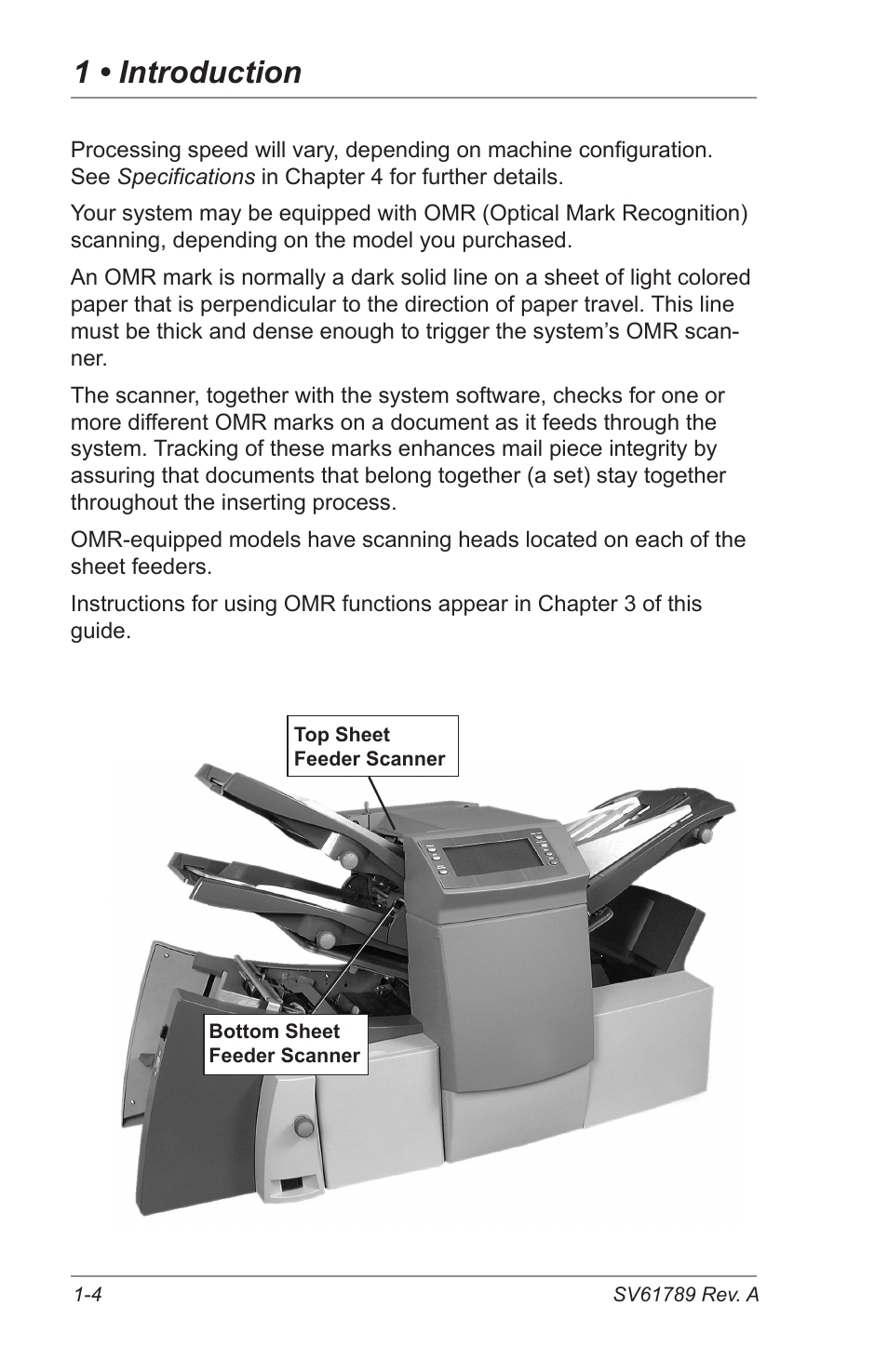 1 • introduction | Pitney Bowes DI380 OfficeRight Systems User Manual | Page 10 / 104