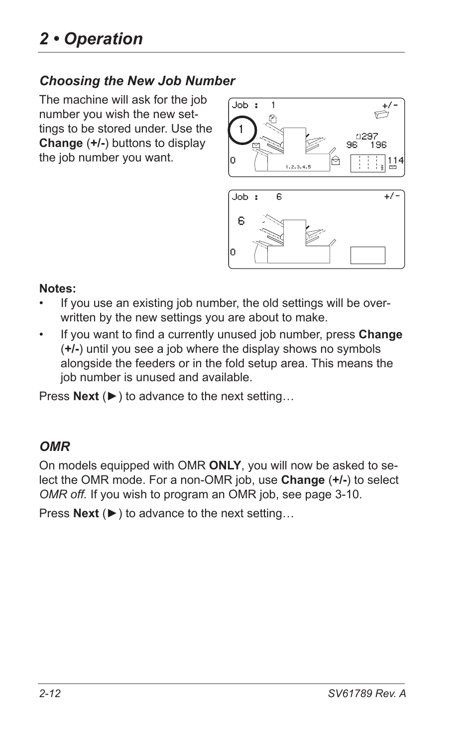 2 • operation | Pitney Bowes DI380 OfficeRight Systems User Manual | Page 28 / 104