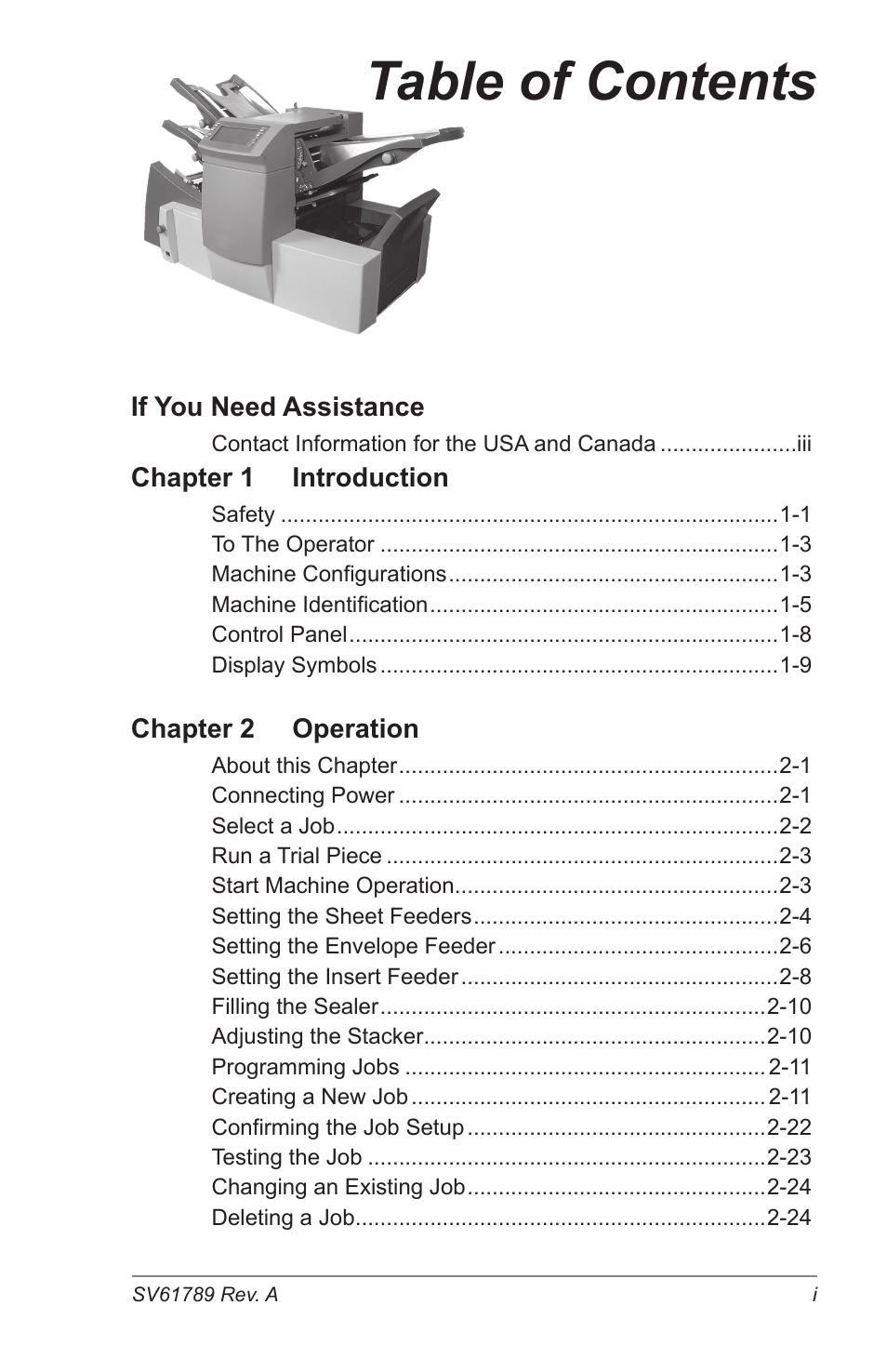 Pitney Bowes DI380 OfficeRight Systems User Manual | Page 3 / 104