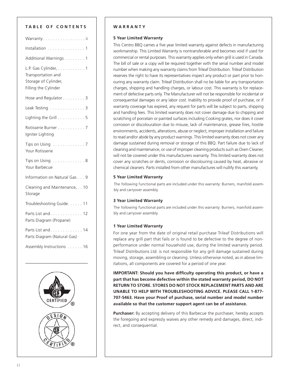 Centro 5000AS User Manual | Page 2 / 24