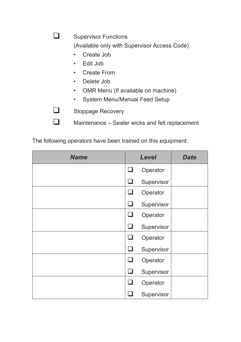 Pitney Bowes DI600 Inserting System User Manual | Page 116 / 128