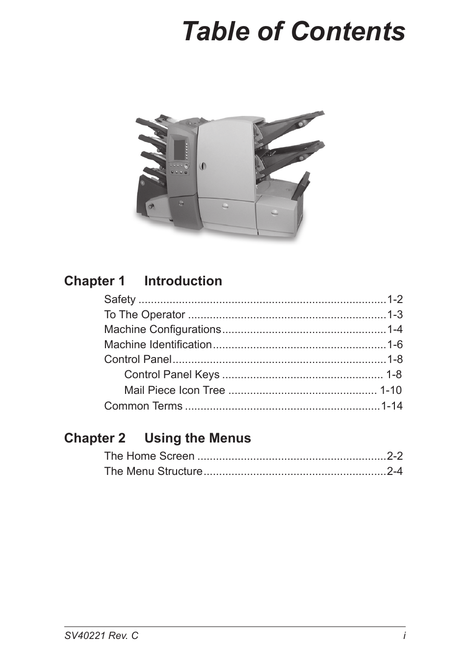Pitney Bowes DI600 Inserting System User Manual | Page 3 / 128