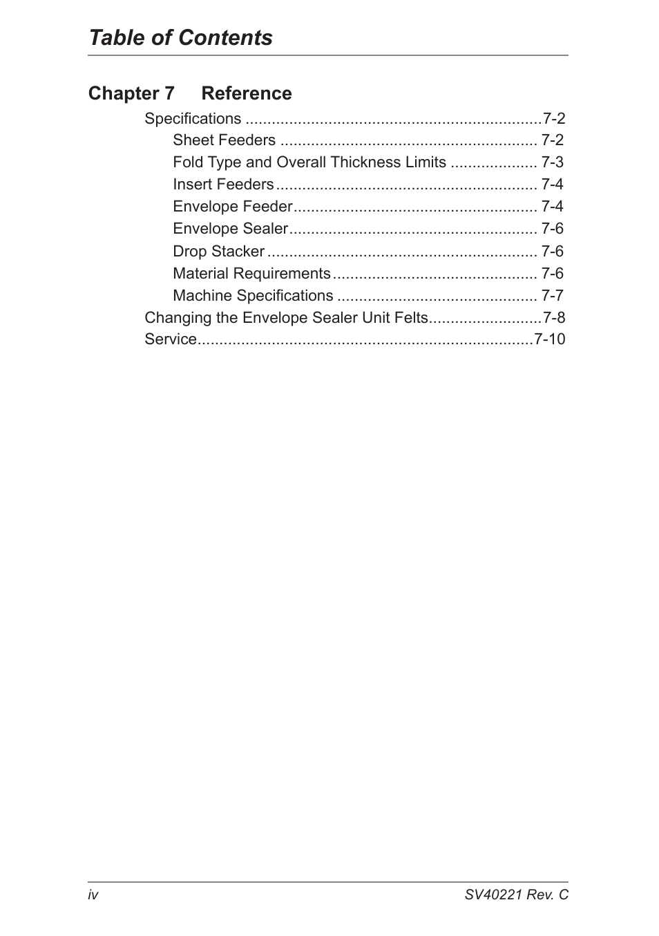 Pitney Bowes DI600 Inserting System User Manual | Page 6 / 128