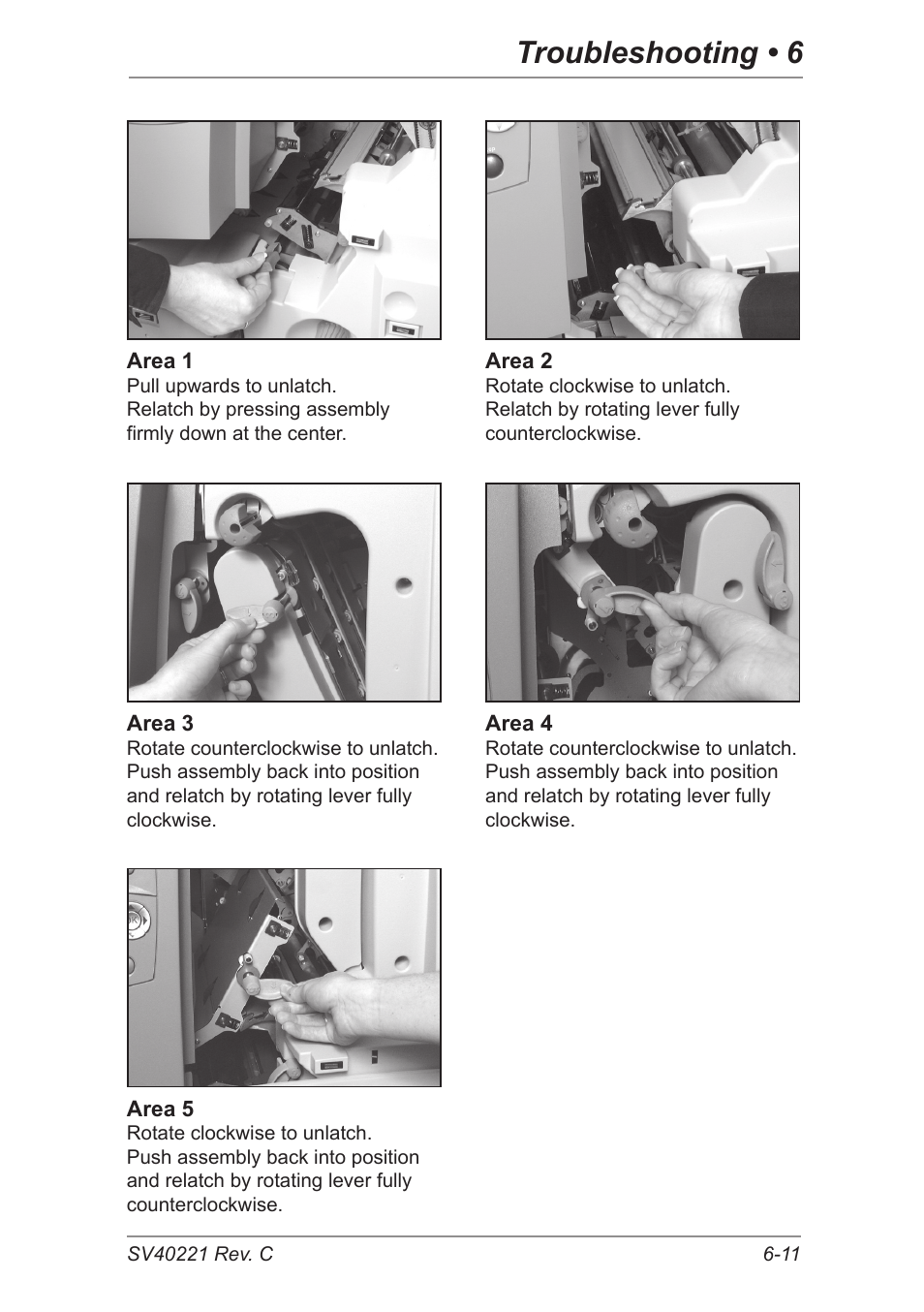 Troubleshooting • 6 | Pitney Bowes DI600 Inserting System User Manual | Page 99 / 128