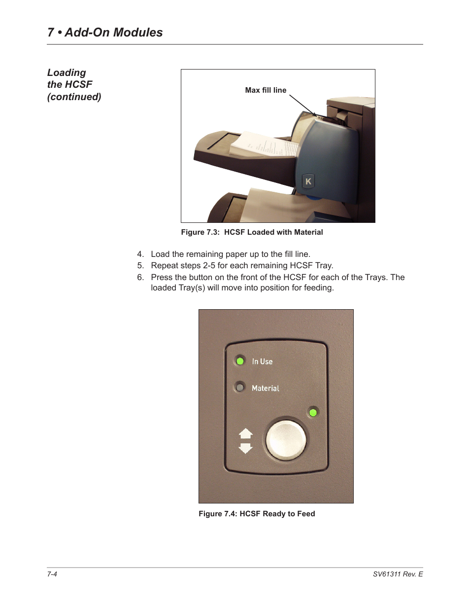 7 • add-on modules | Pitney Bowes DI950 FastPac Inserter User Manual | Page 130 / 196