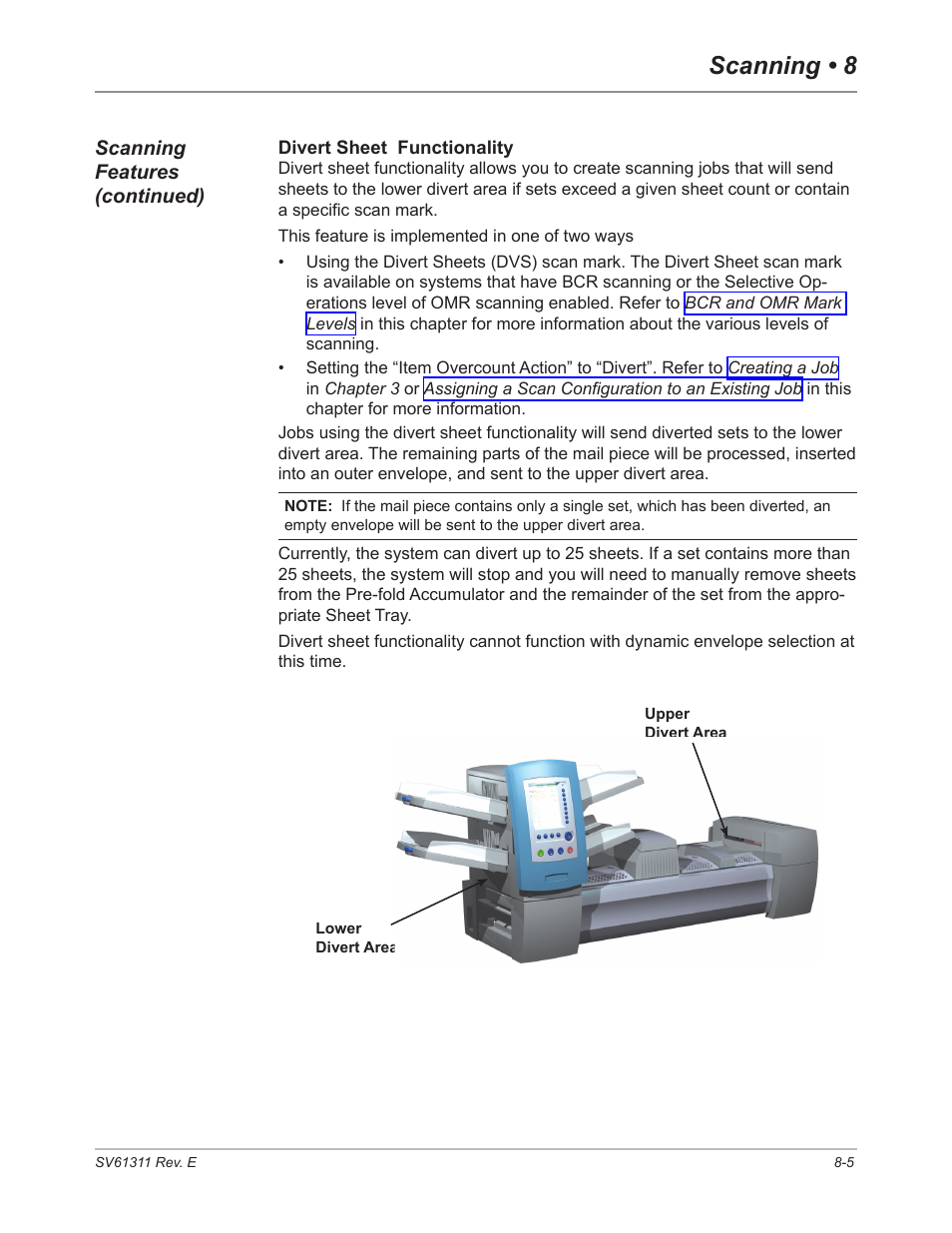 Scanning • 8 | Pitney Bowes DI950 FastPac Inserter User Manual | Page 149 / 196