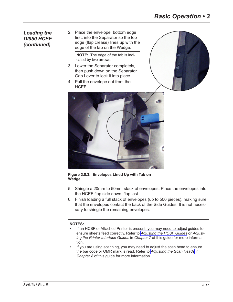 Basic operation • 3 | Pitney Bowes DI950 FastPac Inserter User Manual | Page 59 / 196