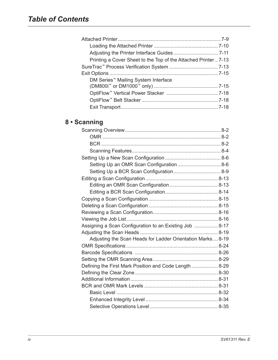 Pitney Bowes DI950 FastPac Inserter User Manual | Page 6 / 196