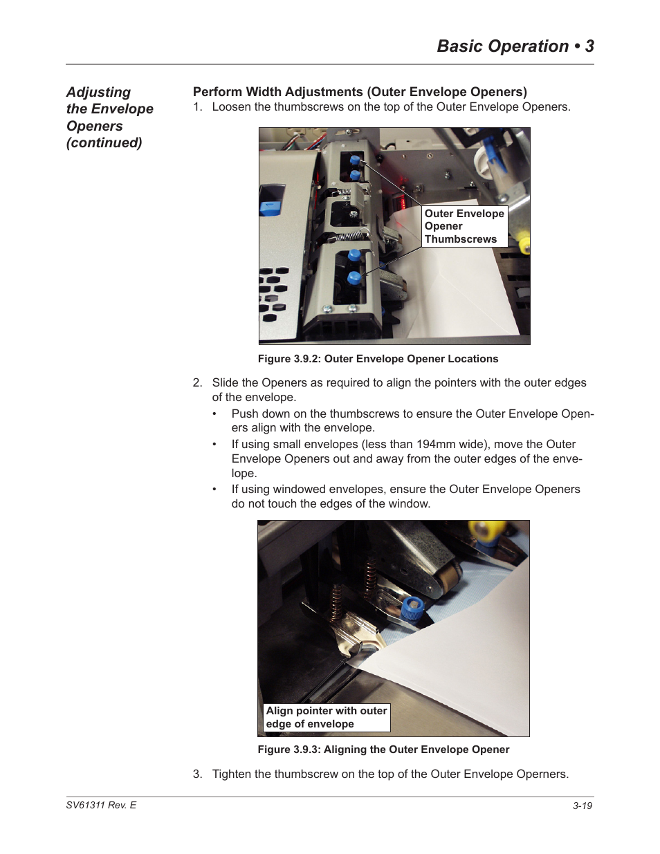 Basic operation • 3 | Pitney Bowes DI950 FastPac Inserter User Manual | Page 61 / 196
