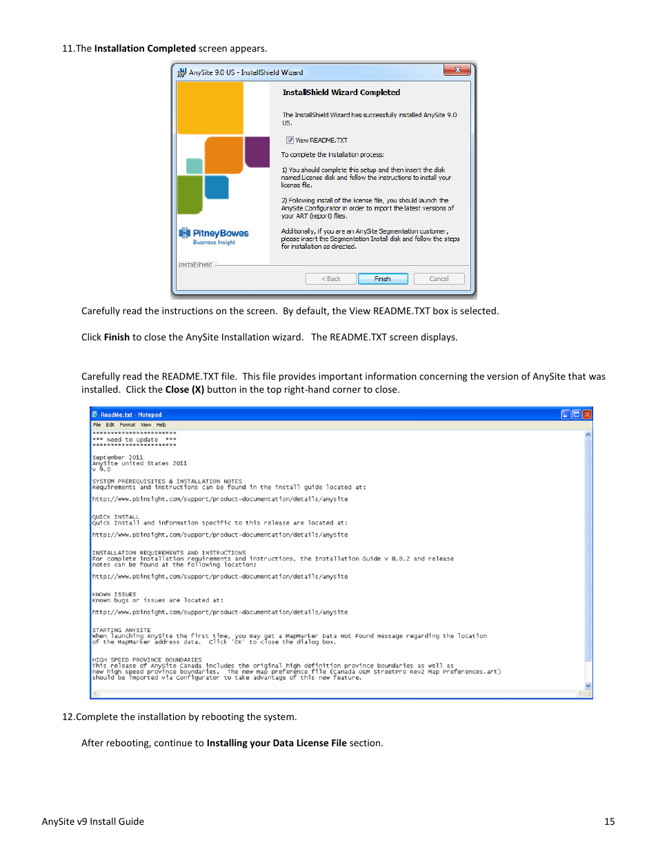 Pitney Bowes AnySite User Manual | Page 15 / 45