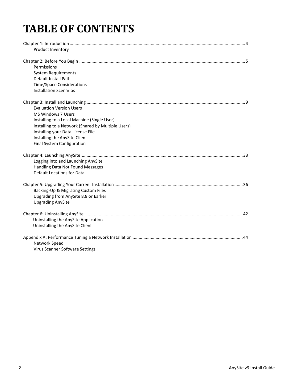 Pitney Bowes AnySite User Manual | Page 2 / 45