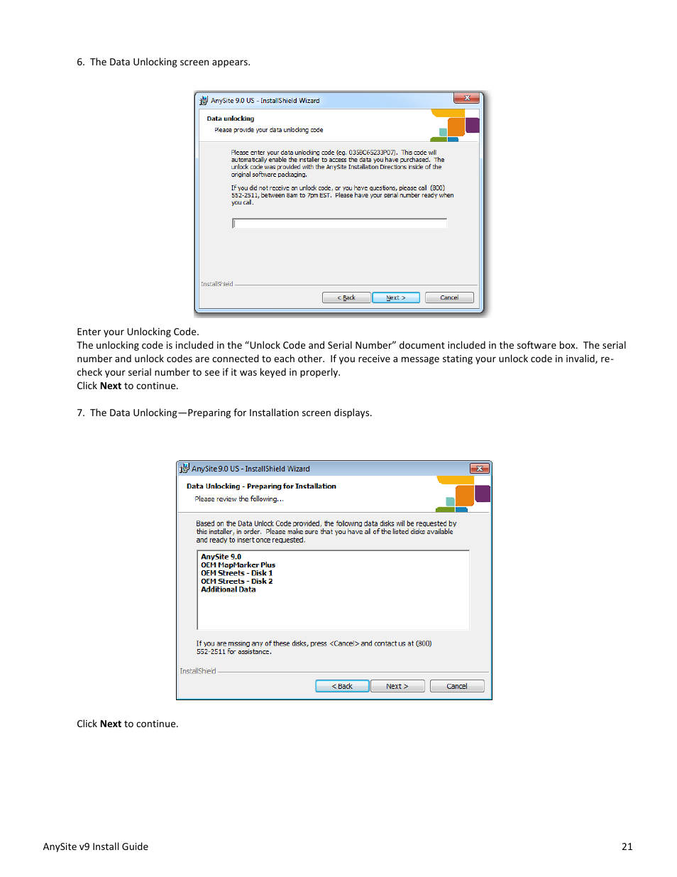 Pitney Bowes AnySite User Manual | Page 21 / 45
