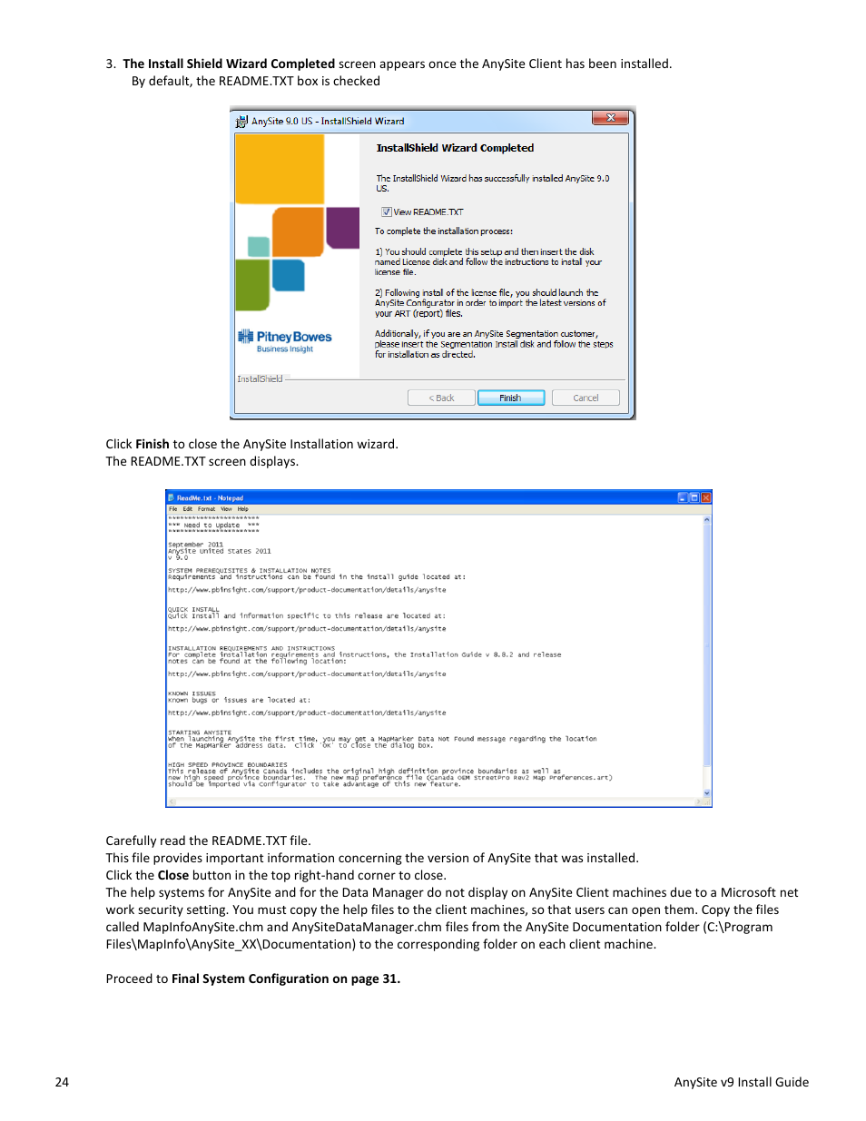 Pitney Bowes AnySite User Manual | Page 24 / 45