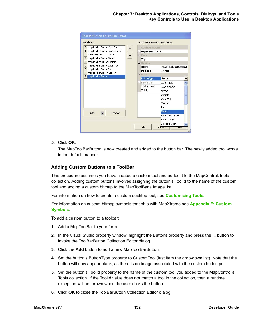 Pitney Bowes MapXtreme User Manual | Page 132 / 640