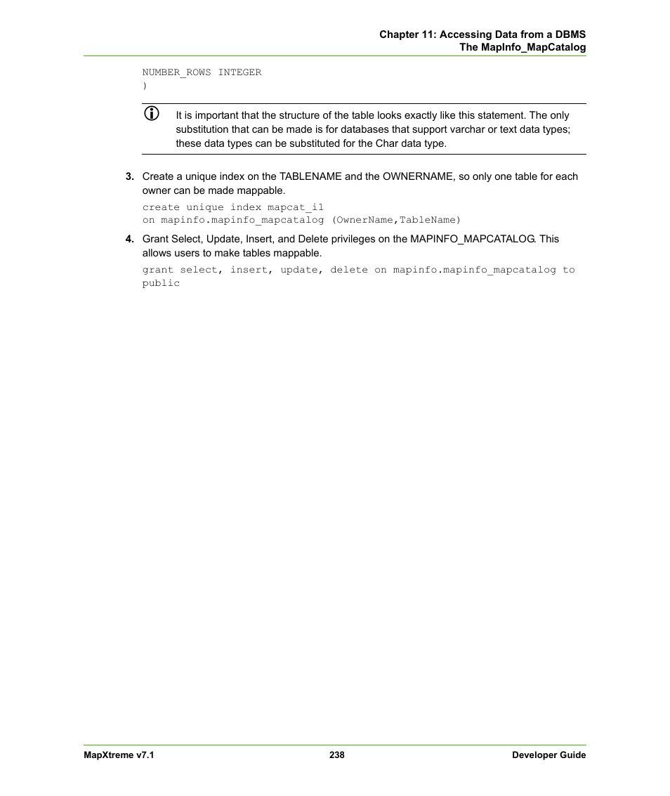 Pitney Bowes MapXtreme User Manual | Page 231 / 640