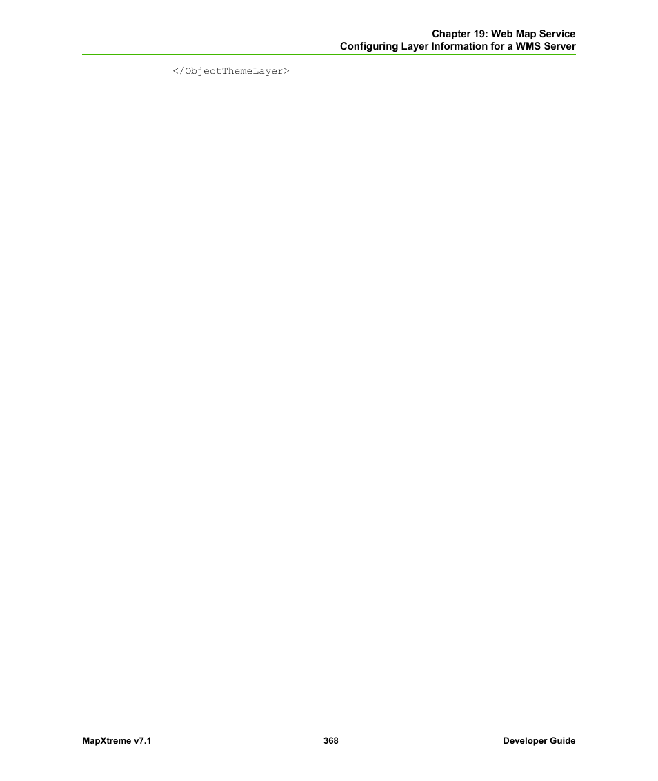 Pitney Bowes MapXtreme User Manual | Page 361 / 640