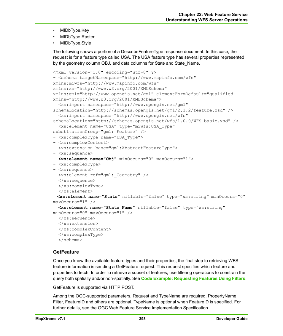 Pitney Bowes MapXtreme User Manual | Page 391 / 640