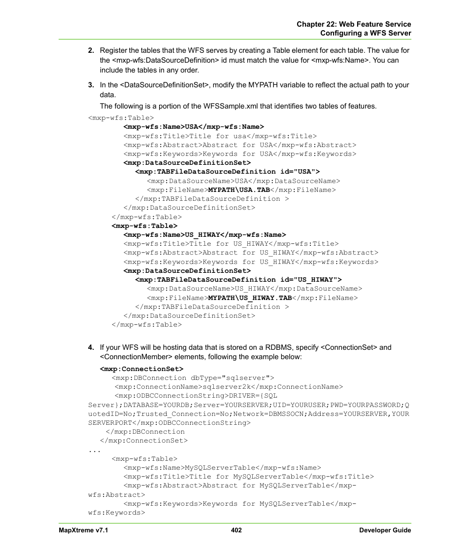 Pitney Bowes MapXtreme User Manual | Page 395 / 640