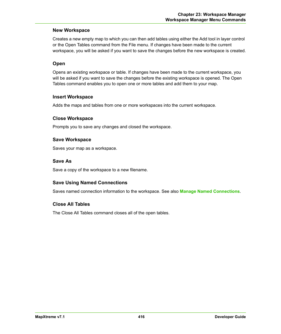 Pitney Bowes MapXtreme User Manual | Page 409 / 640