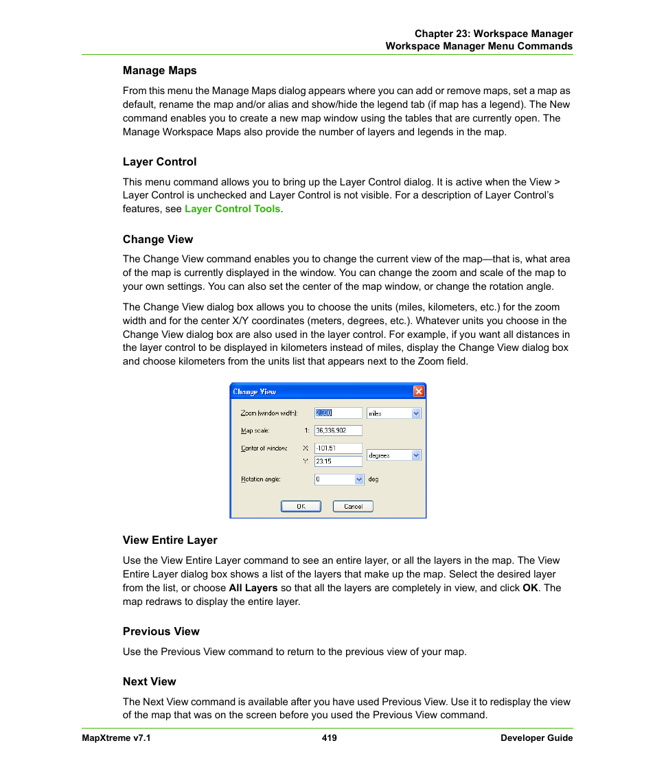 Pitney Bowes MapXtreme User Manual | Page 412 / 640