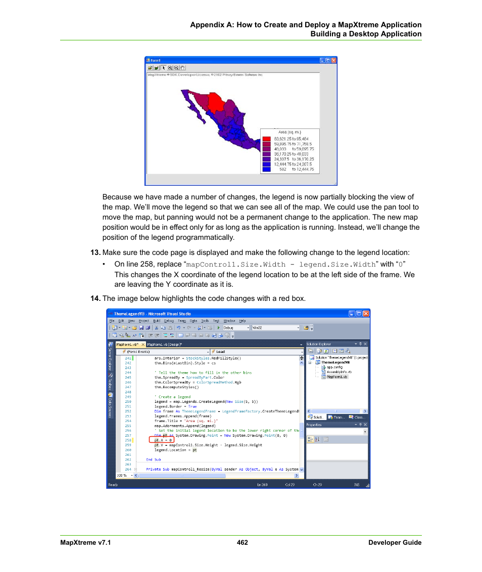 Pitney Bowes MapXtreme User Manual | Page 455 / 640