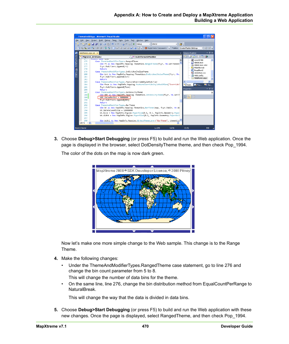 Pitney Bowes MapXtreme User Manual | Page 463 / 640