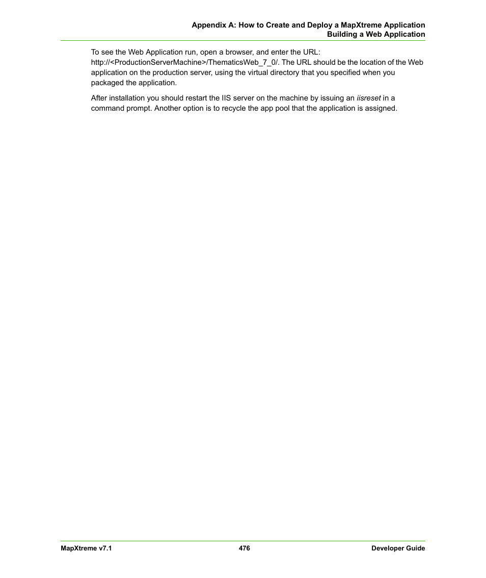 Pitney Bowes MapXtreme User Manual | Page 469 / 640
