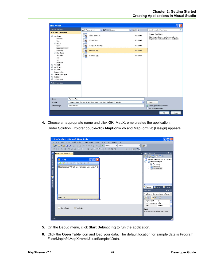 Pitney Bowes MapXtreme User Manual | Page 47 / 640