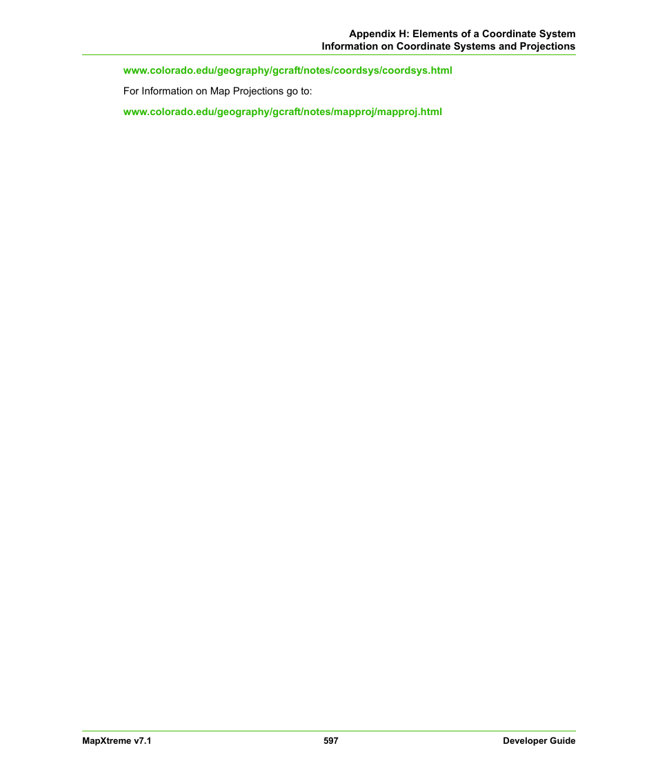 Pitney Bowes MapXtreme User Manual | Page 590 / 640