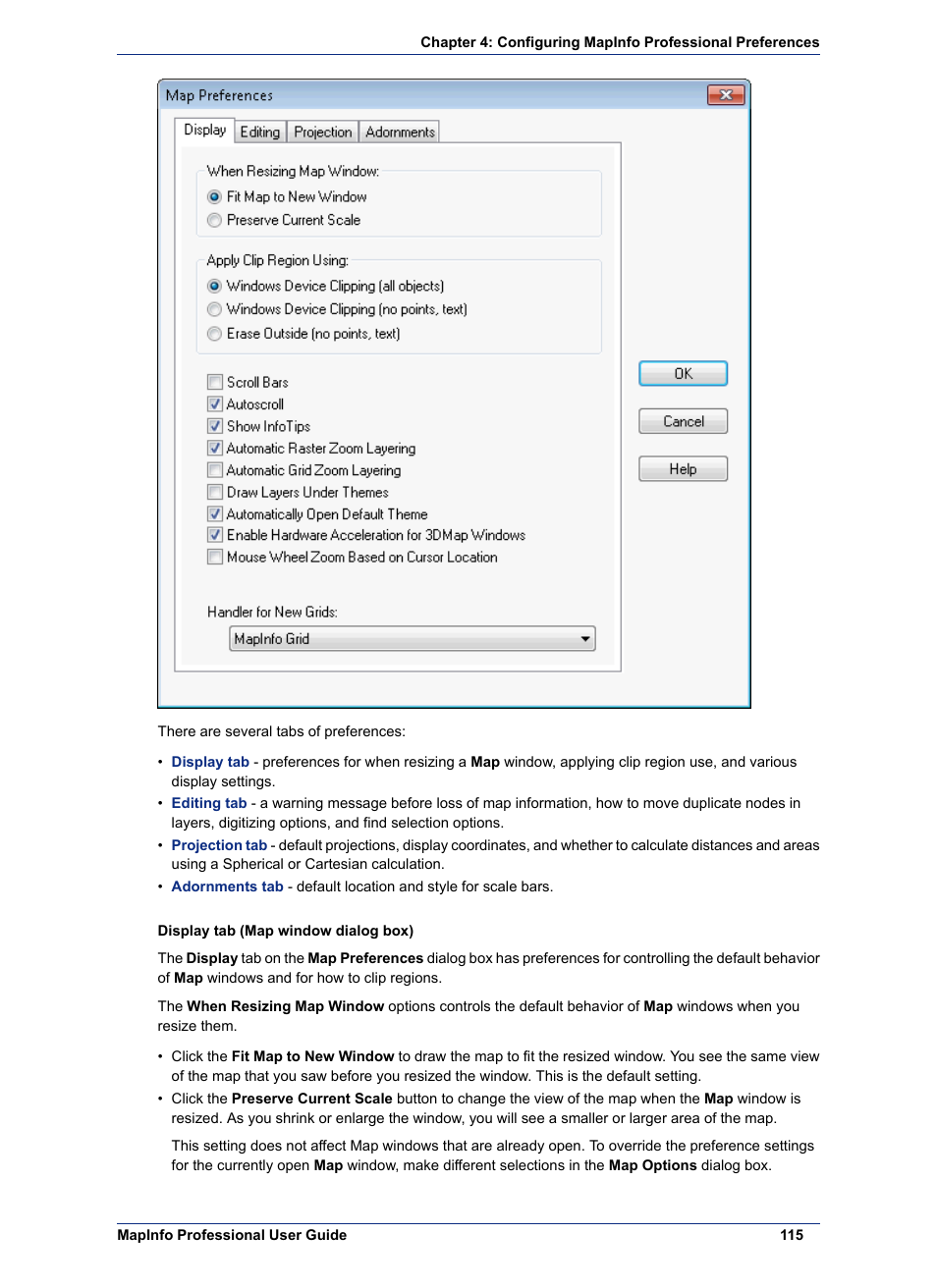 Pitney Bowes MapInfo Professional User Manual | Page 115 / 540