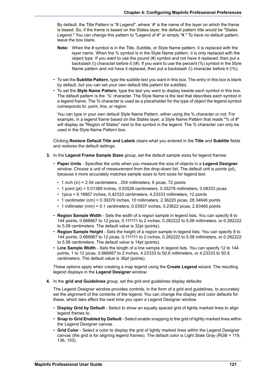 Pitney Bowes MapInfo Professional User Manual | Page 121 / 540