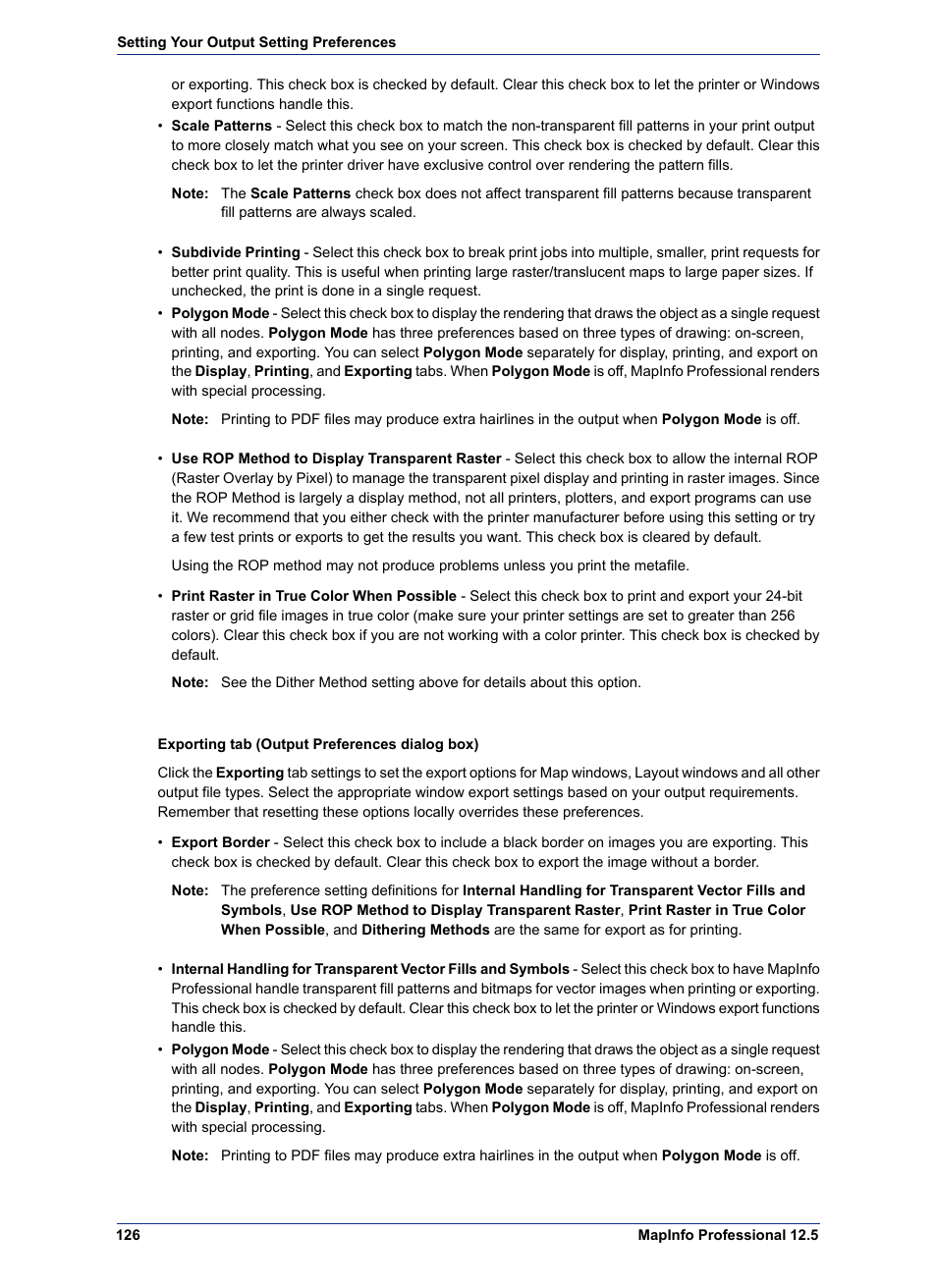 Pitney Bowes MapInfo Professional User Manual | Page 126 / 540
