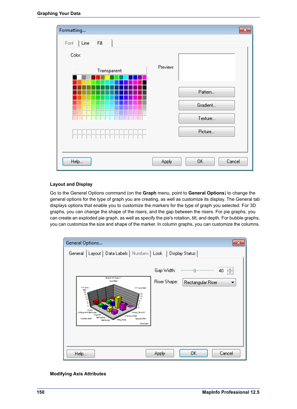 Pitney Bowes MapInfo Professional User Manual | Page 150 / 540