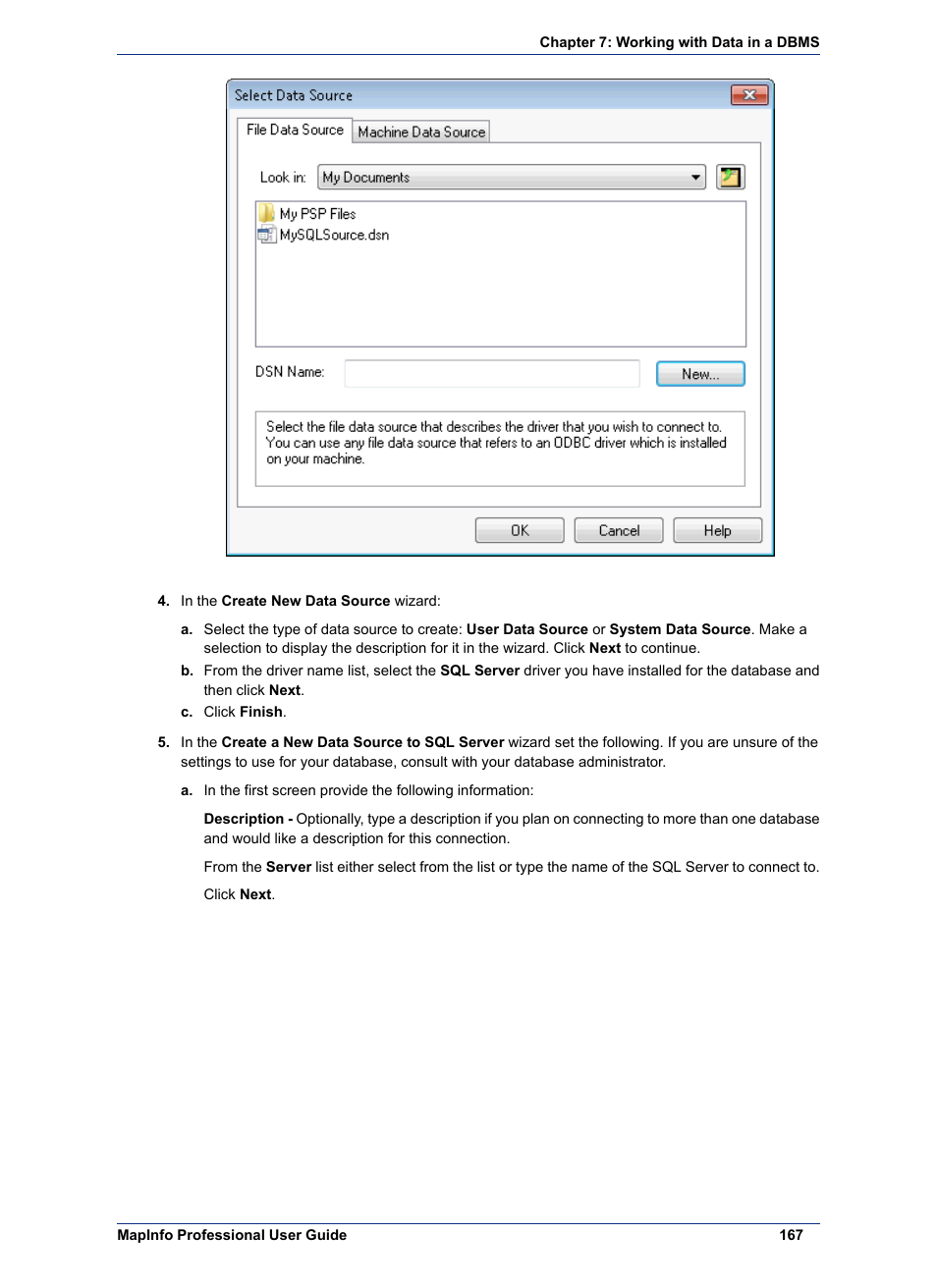 Pitney Bowes MapInfo Professional User Manual | Page 167 / 540