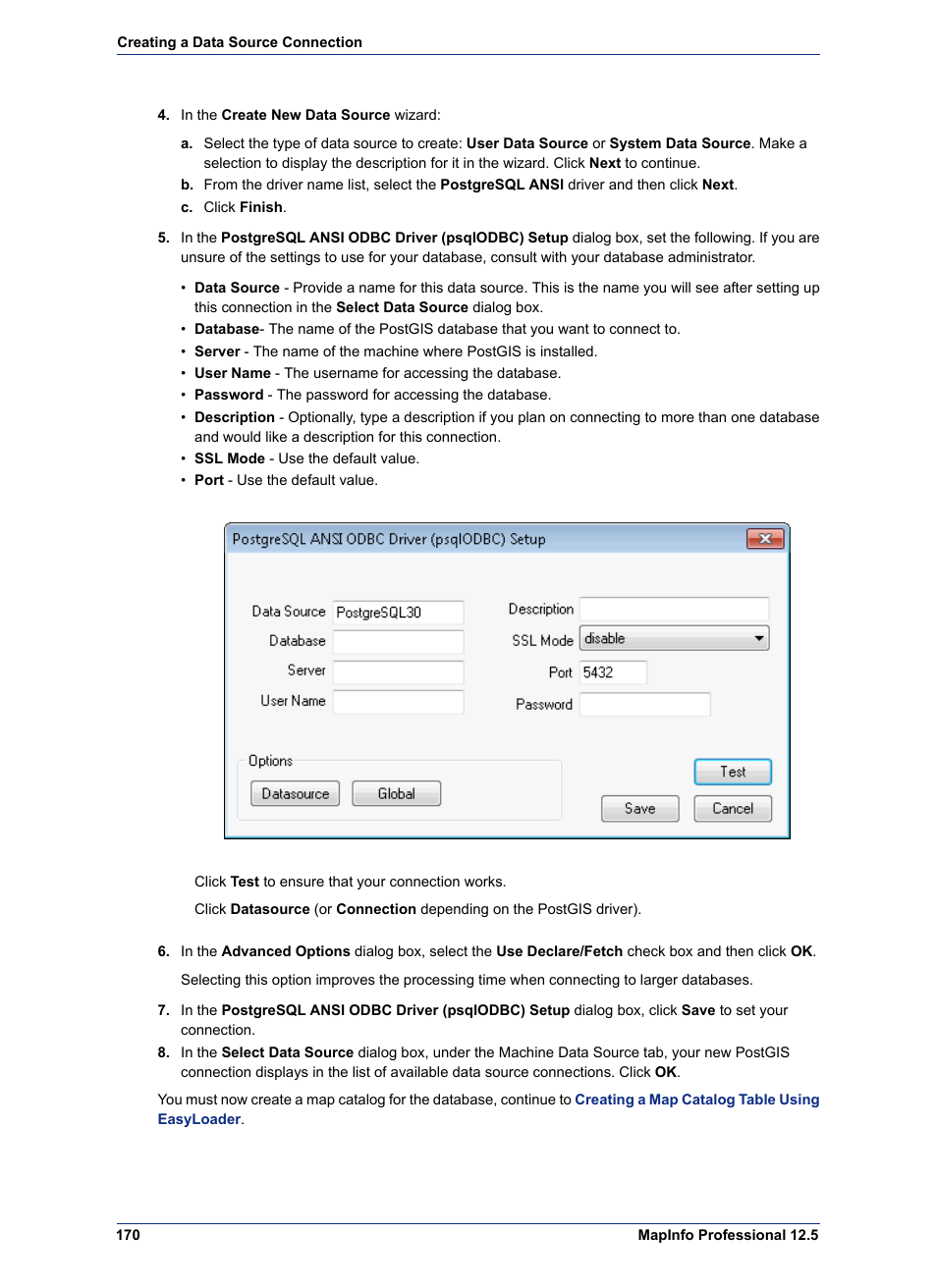 Pitney Bowes MapInfo Professional User Manual | Page 170 / 540