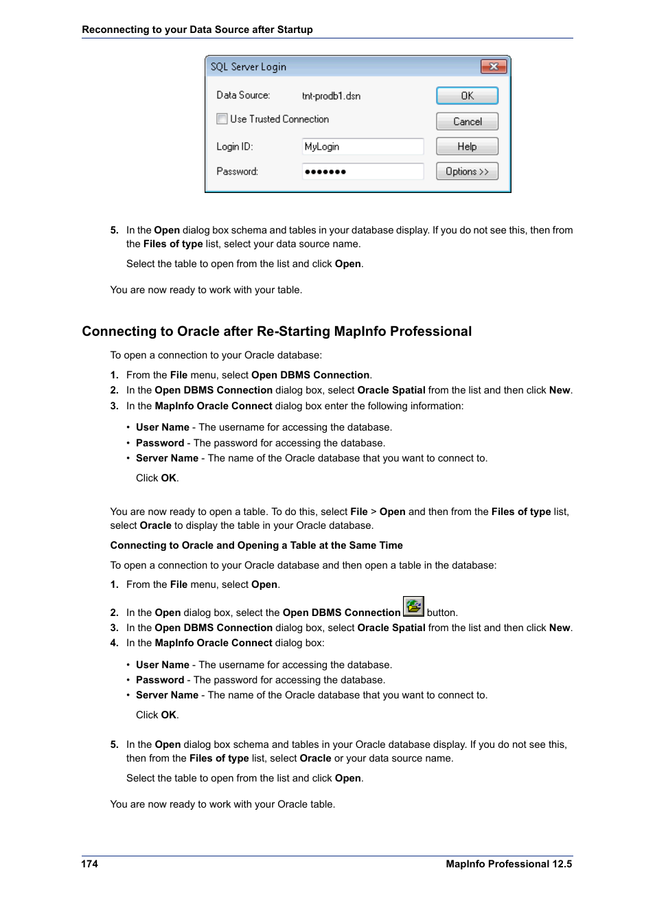 Pitney Bowes MapInfo Professional User Manual | Page 174 / 540
