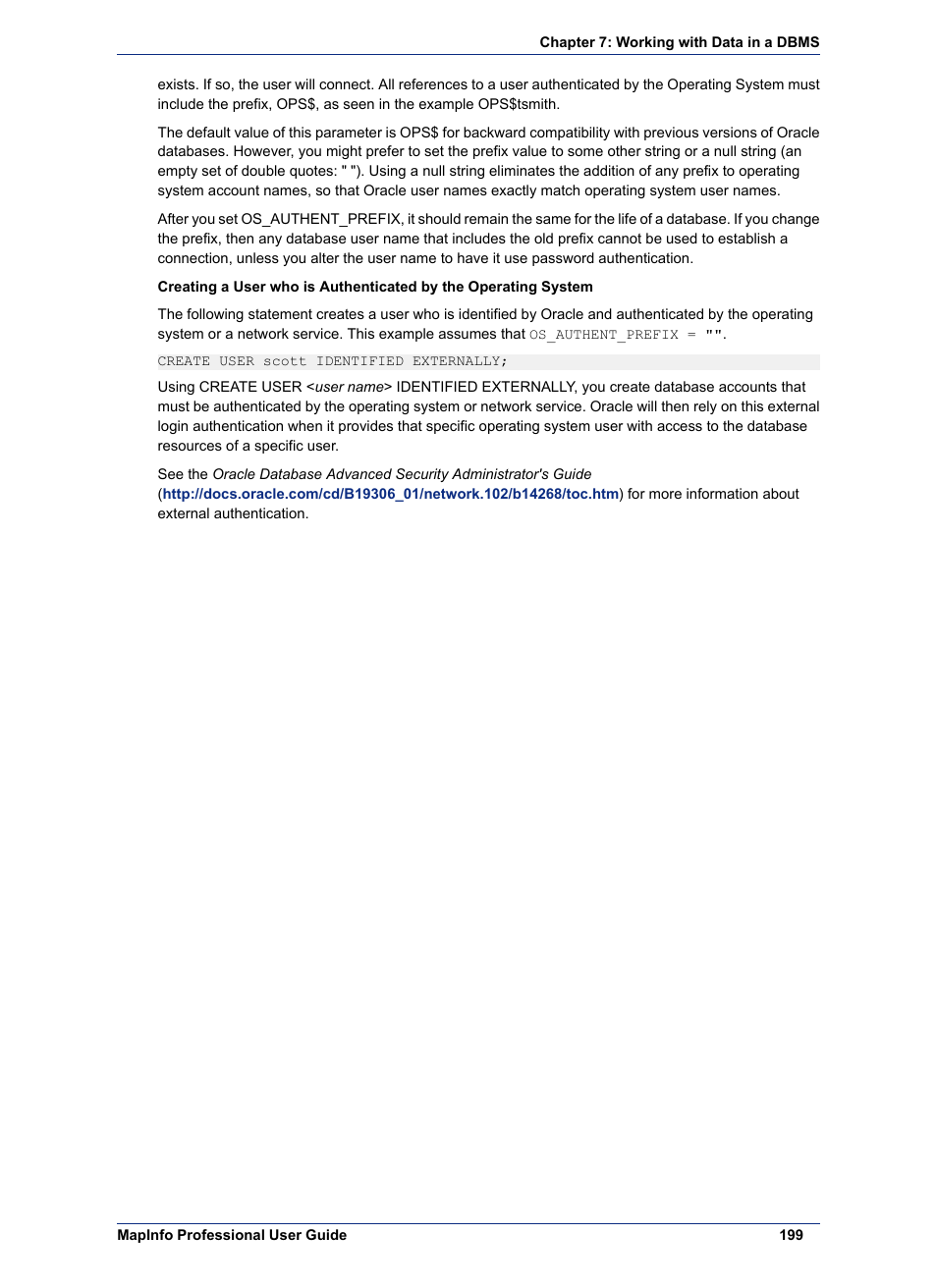 Pitney Bowes MapInfo Professional User Manual | Page 199 / 540