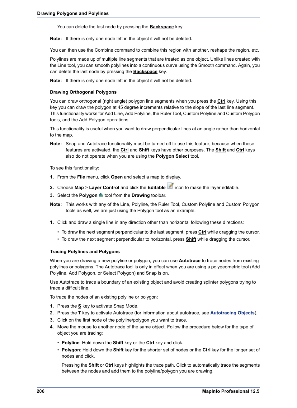 Pitney Bowes MapInfo Professional User Manual | Page 206 / 540