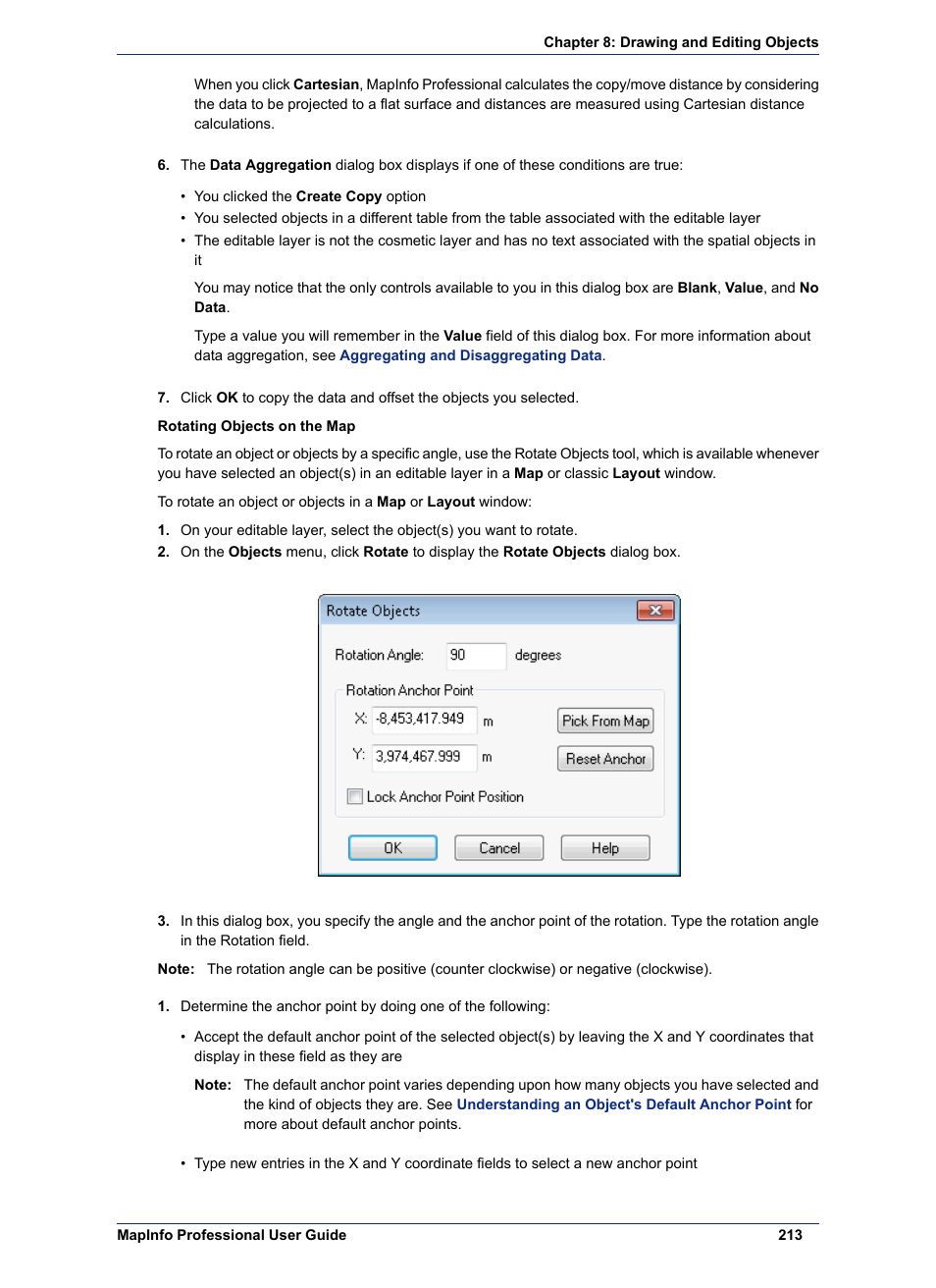 Pitney Bowes MapInfo Professional User Manual | Page 213 / 540