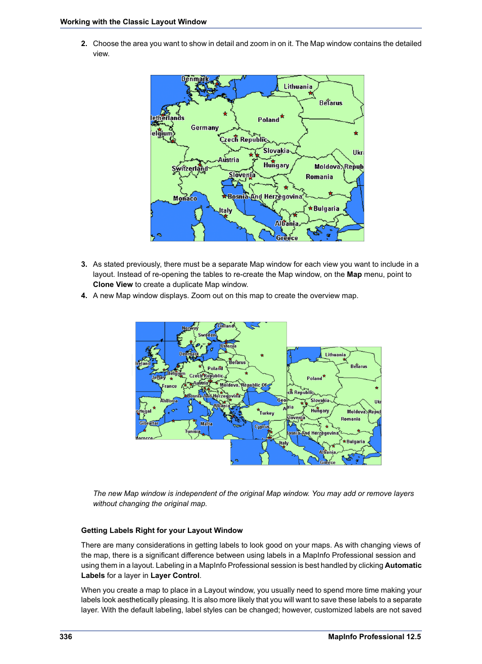 Pitney Bowes MapInfo Professional User Manual | Page 336 / 540